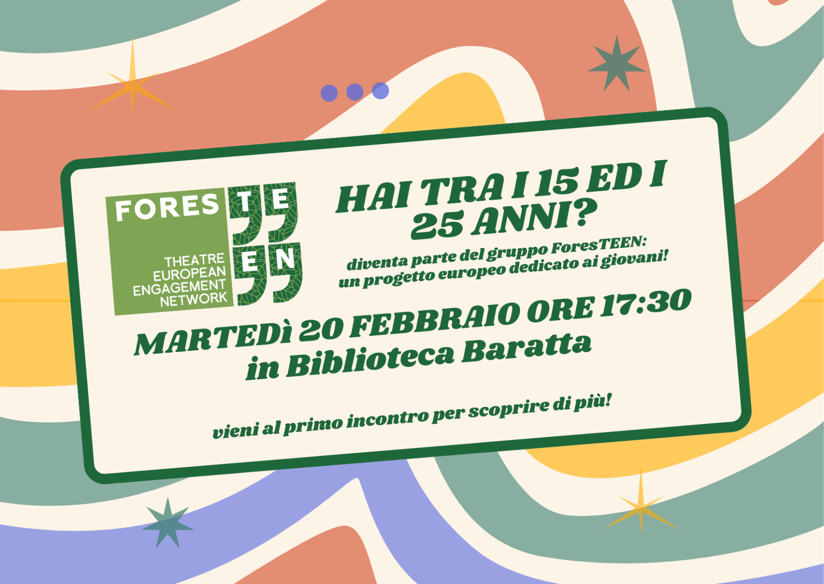 Presentazione ForesTEEN activities