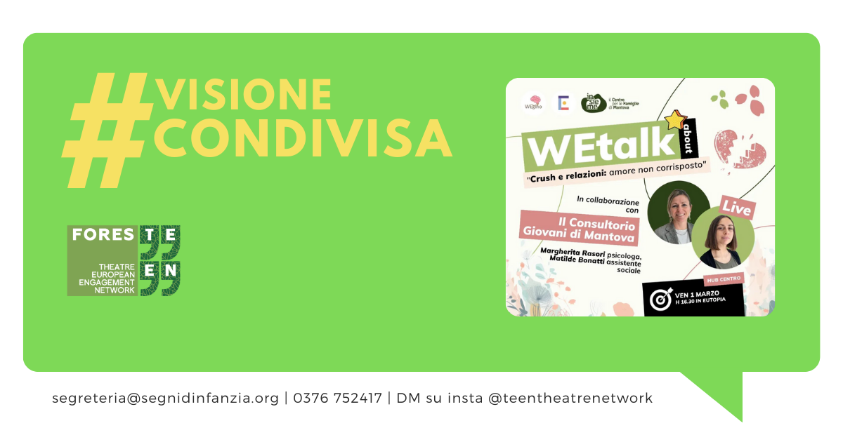 WEtalk con Consultorio Giovani Mantova