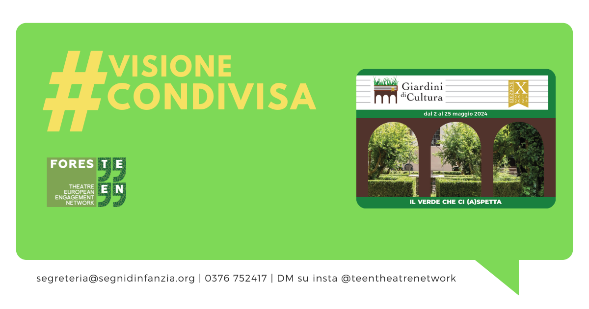 FORESTA E FUTURO - GIARDINI DI CULTURA
